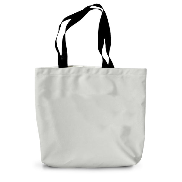 FOGGY ATHELETIC TRACK Canvas Tote Bag - Amy Adams Photography