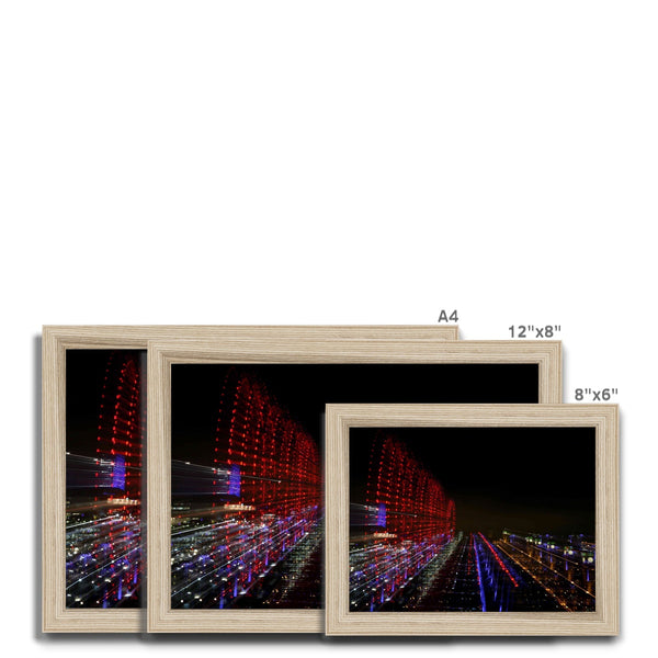 LONDON NIGHTS: BIG BEN  Framed Print - Amy Adams Photography