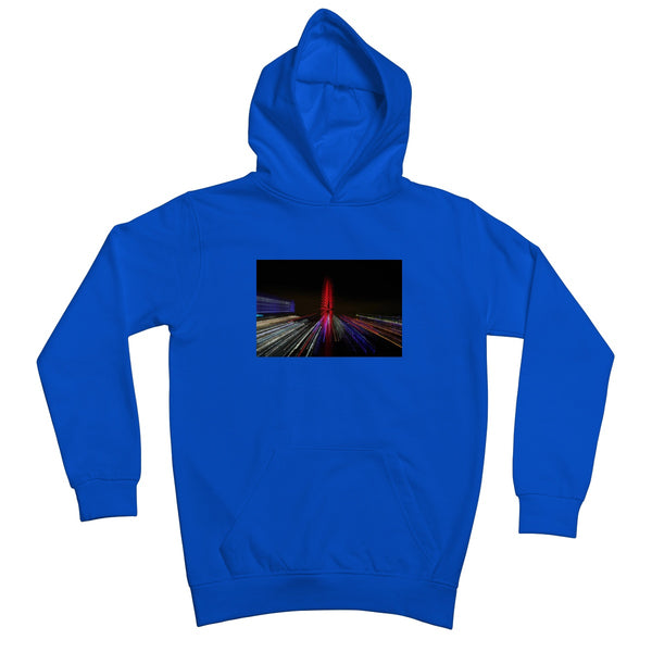LONDON NIGHTS: THE LONDON EYE Kids Hoodie - Amy Adams Photography