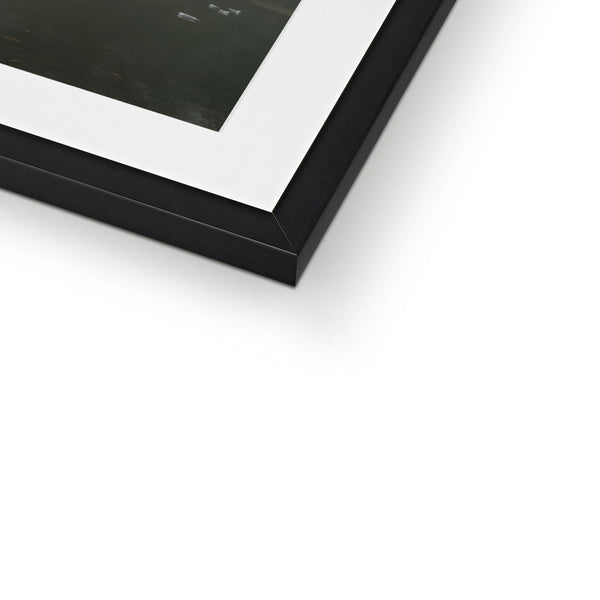 FOGGY POND Framed & Mounted Print - Amy Adams Photography