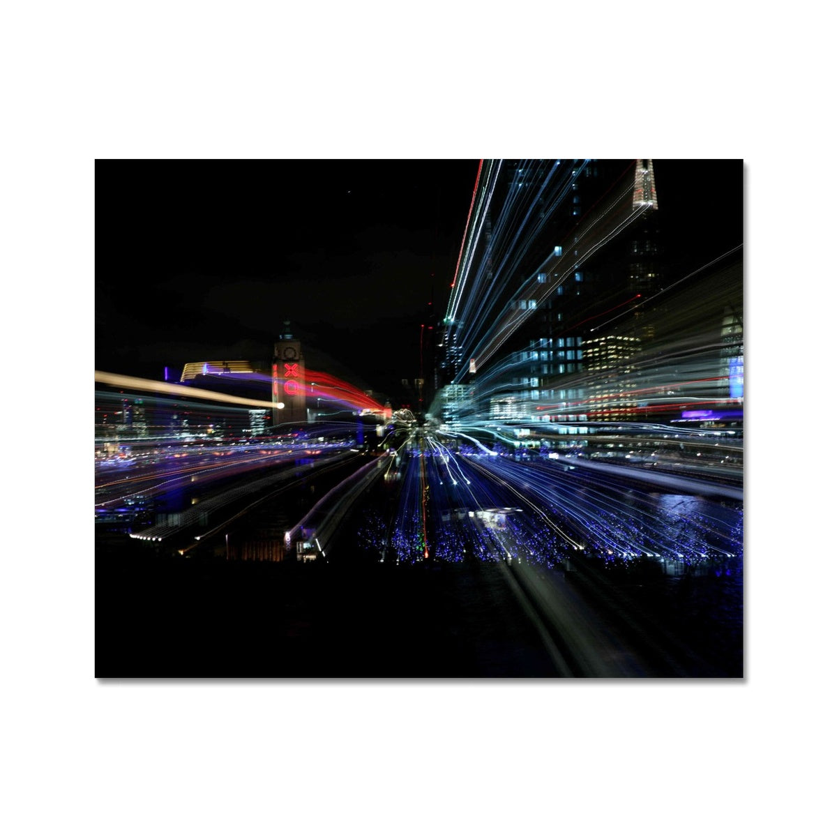 LONDON NIGHTS :OXO TOWER Hahnemühle Photo Rag Print - Amy Adams Photography
