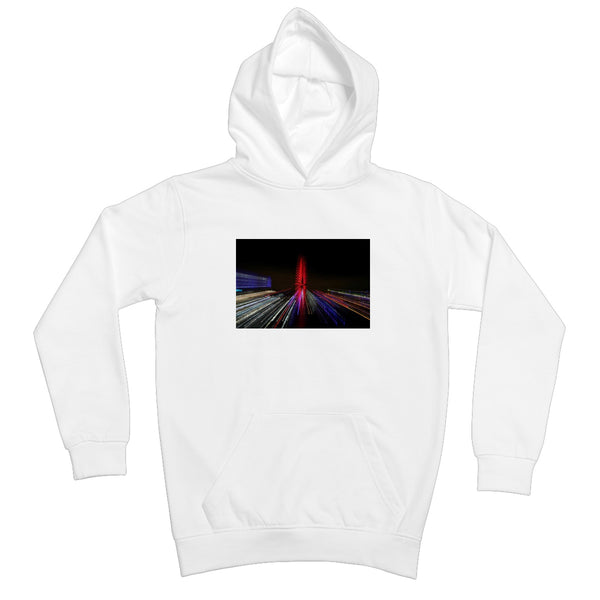 LONDON NIGHTS: THE LONDON EYE Kids Hoodie - Amy Adams Photography