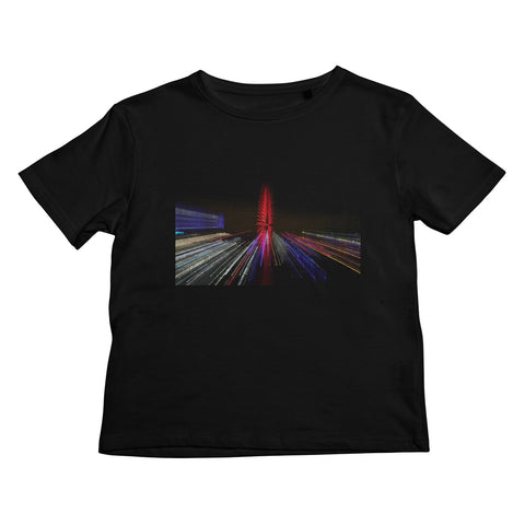 LONDON NIGHTS: THE LONDON EYE Kids T-Shirt - Amy Adams Photography