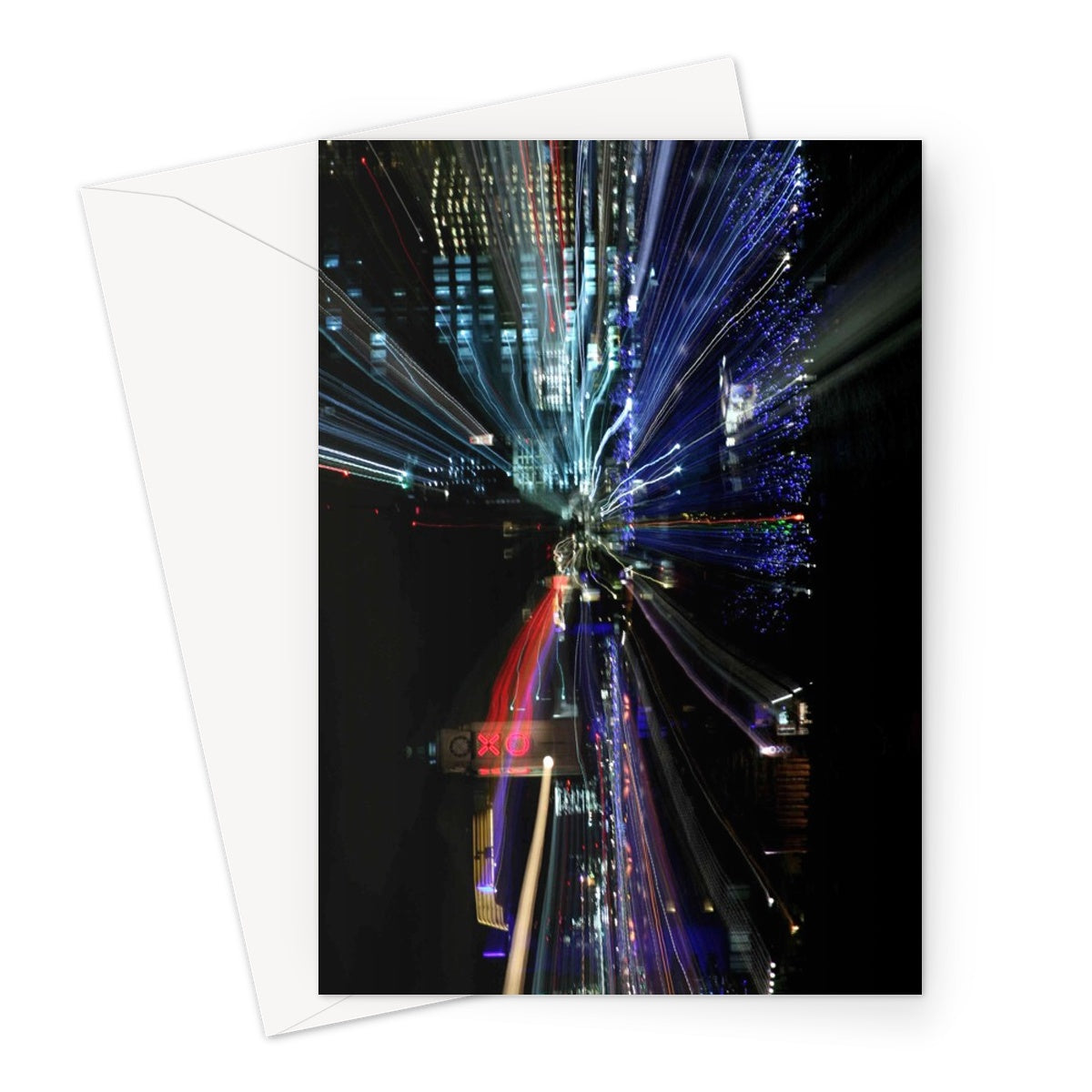 LONDON NIGHTS :OXO TOWER Greeting Card - Amy Adams Photography