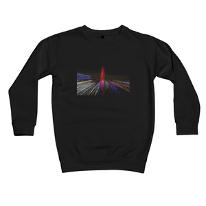 LONDON NIGHTS: THE LONDON EYE Kids Sweatshirt - Amy Adams Photography