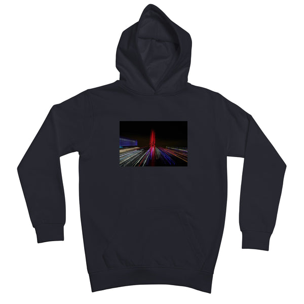 LONDON NIGHTS: THE LONDON EYE Kids Hoodie - Amy Adams Photography