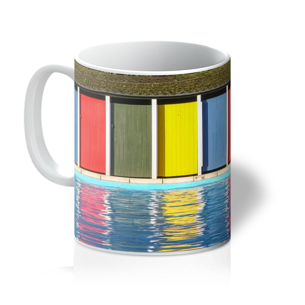 TOOTING BEC LIDO DOORS Mug - Amy Adams Photography