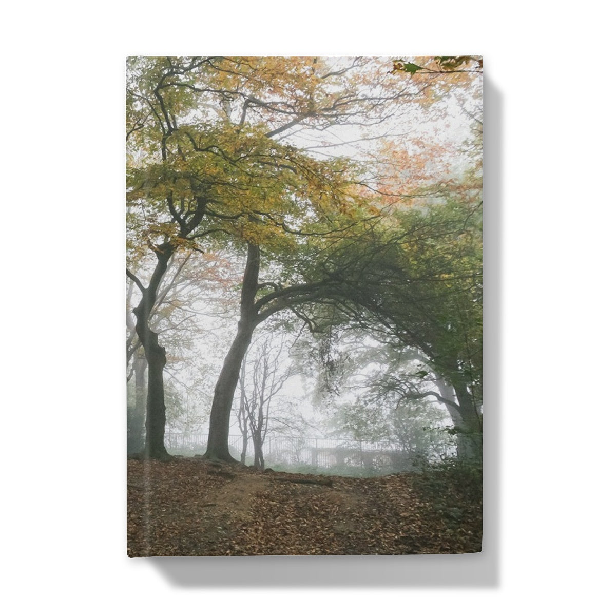 FOGGY GRAVENEY WOODS Hardback Journal - Amy Adams Photography