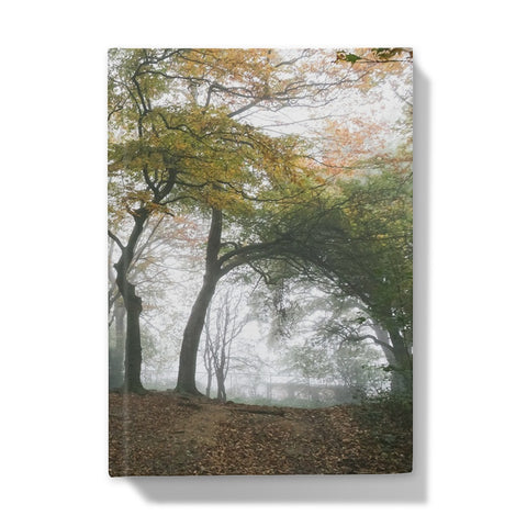 FOGGY GRAVENEY WOODS Hardback Journal - Amy Adams Photography