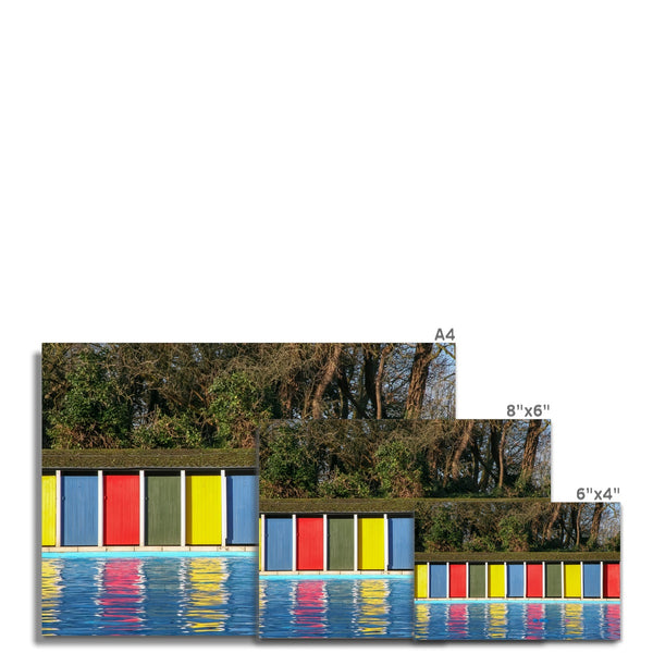 TOOTING BEC LIDO DOORS Hahnemühle Photo Rag Print - Amy Adams Photography