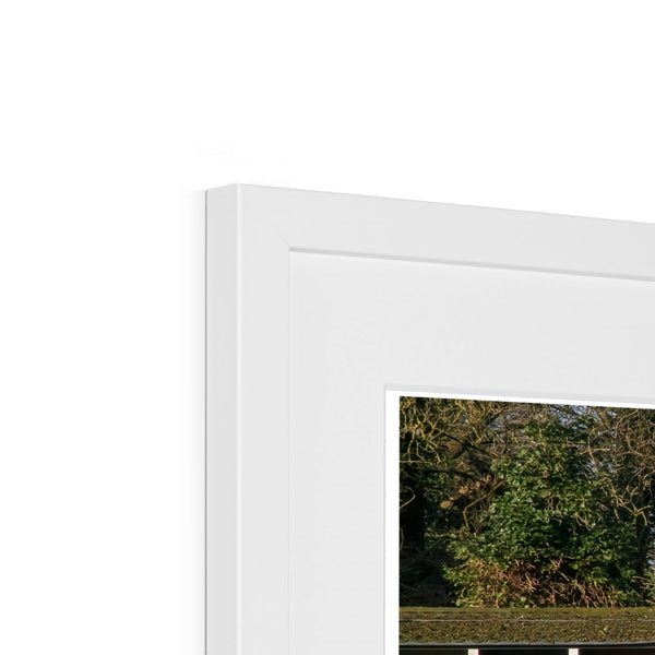 TOOTING BEC LIDO DOORS Framed & Mounted Print - Amy Adams Photography