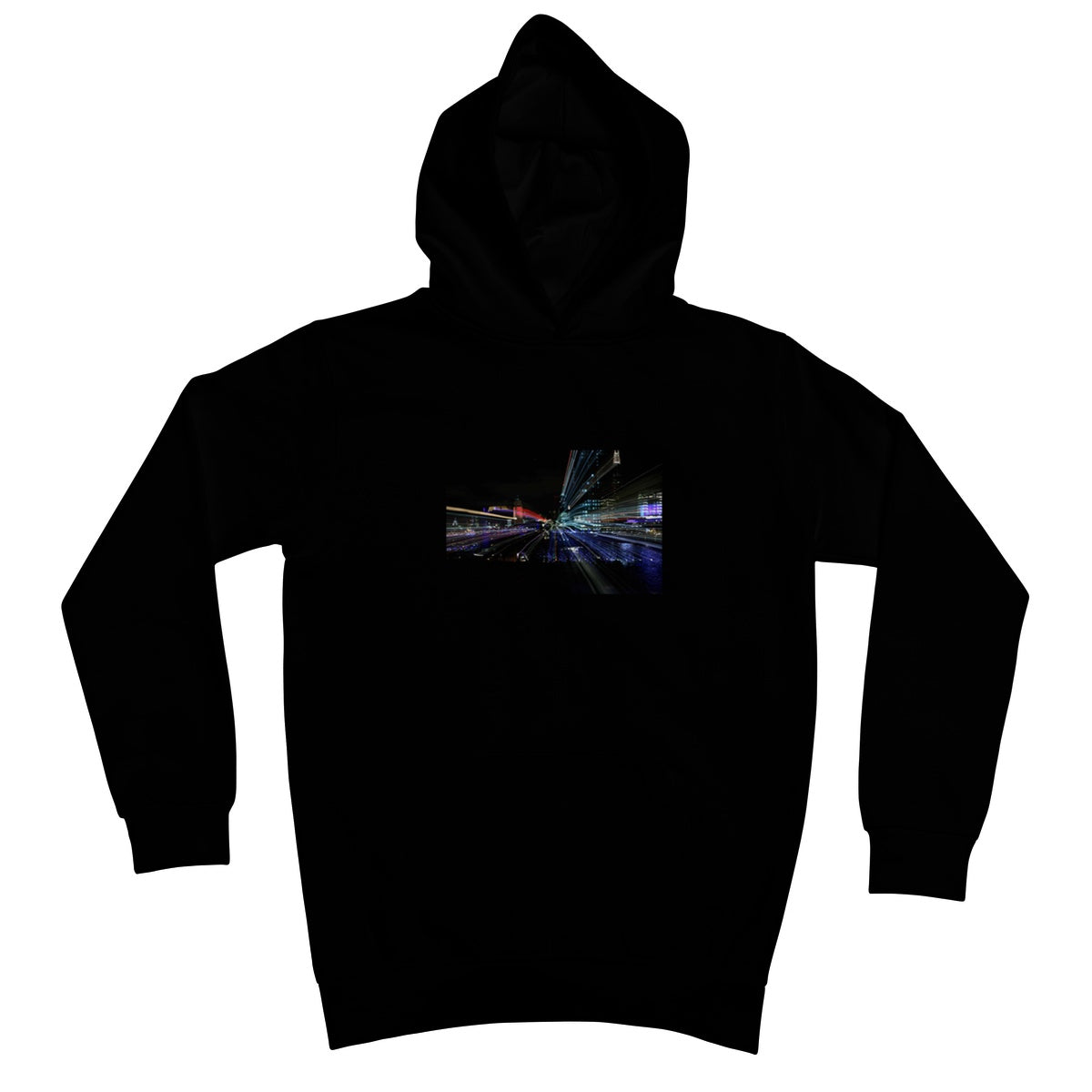 LONDON NIGHTS :OXO TOWER Kids Retail Hoodie - Amy Adams Photography