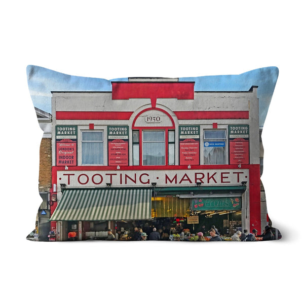 TOOTING MARKET Cushion - Amy Adams Photography