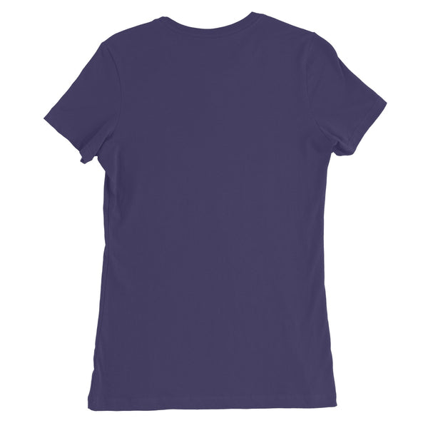 TOOTING BEC LIDO WITH TREES Women's Fitted T-Shirt - Amy Adams Photography