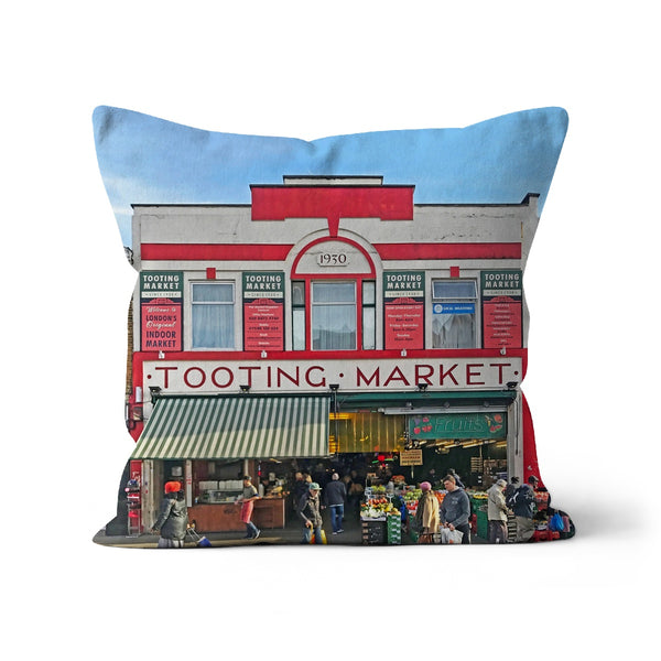 TOOTING MARKET Cushion - Amy Adams Photography