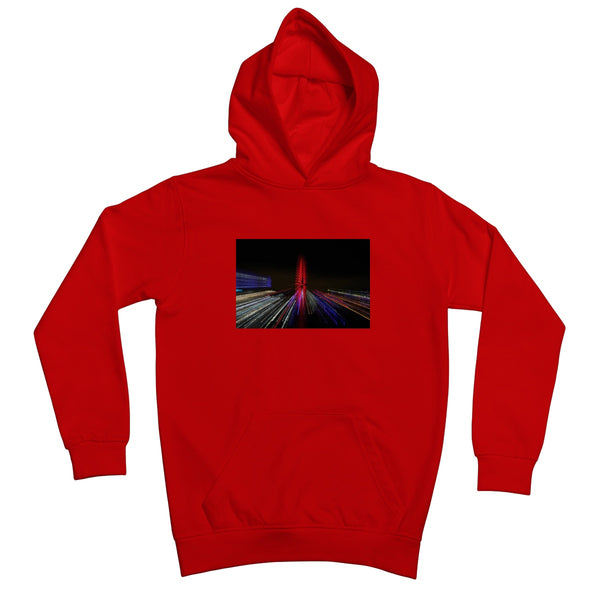 LONDON NIGHTS: THE LONDON EYE Kids Hoodie - Amy Adams Photography
