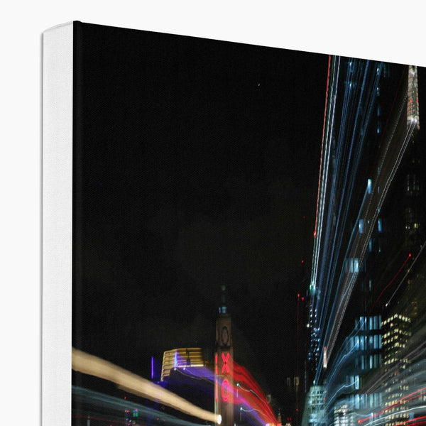 LONDON NIGHTS :OXO TOWER Canvas - Amy Adams Photography