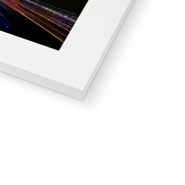 LONDON NIGHTS: THE LONDON EYE Framed & Mounted Print - Amy Adams Photography