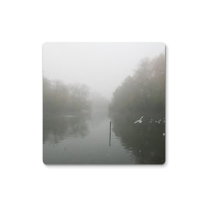FOGGY POND Coaster - Amy Adams Photography