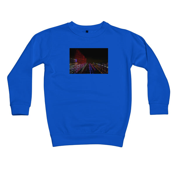 LONDON NIGHTS: BIG BEN  Kids Sweatshirt - Amy Adams Photography