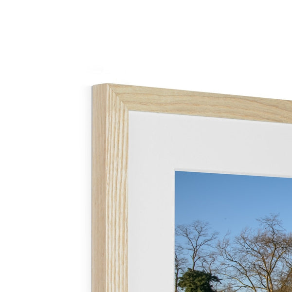 TOOTING BEC LIDO WITH TREES Framed & Mounted Print - Amy Adams Photography