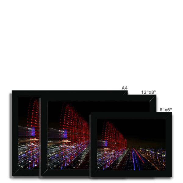 LONDON NIGHTS: BIG BEN  Framed Print - Amy Adams Photography