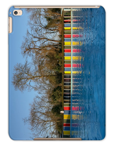 TOOTING BEC LIDO WITH TREES Tablet Cases - Amy Adams Photography