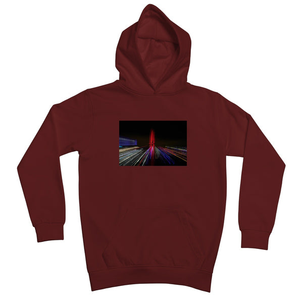 LONDON NIGHTS: THE LONDON EYE Kids Hoodie - Amy Adams Photography