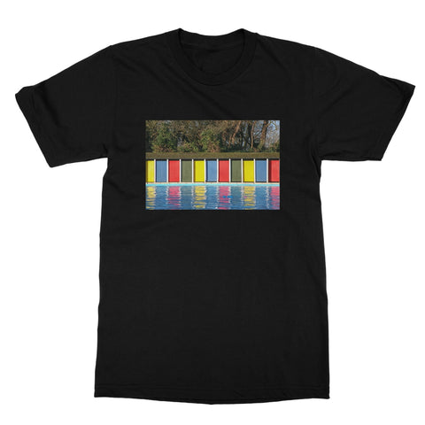 TOOTING BEC LIDO DOORS Softstyle T-Shirt - Amy Adams Photography