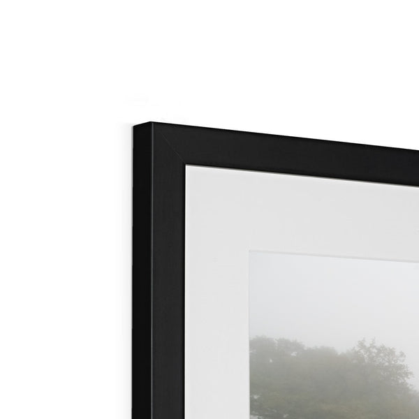 FOGGY POND Framed & Mounted Print - Amy Adams Photography