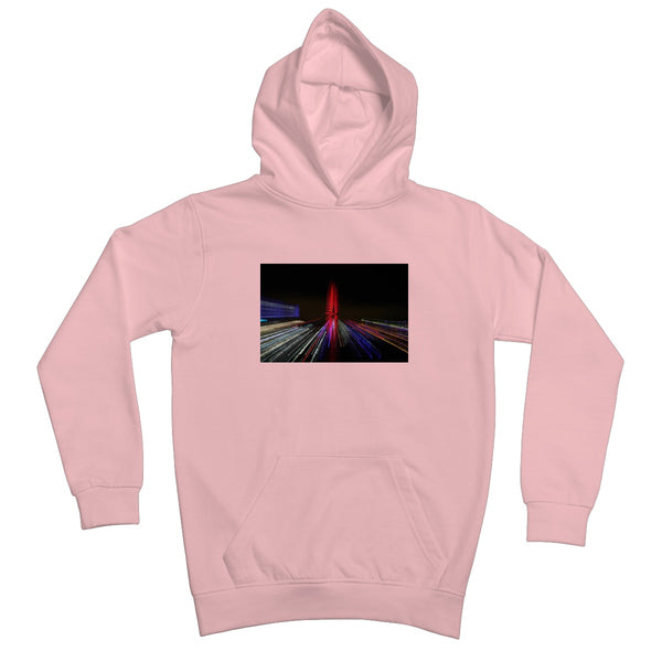 LONDON NIGHTS: THE LONDON EYE Kids Hoodie - Amy Adams Photography