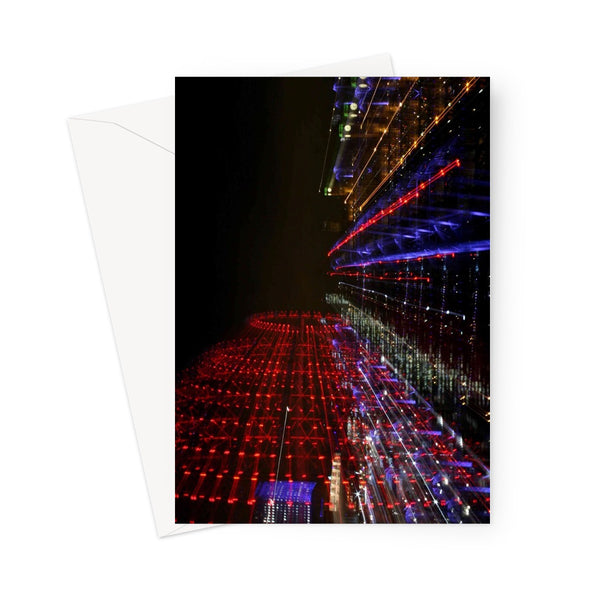 LONDON NIGHTS: BIG BEN  Greeting Card - Amy Adams Photography