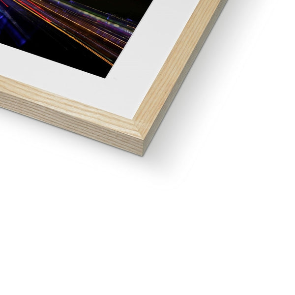 LONDON NIGHTS: THE LONDON EYE Framed & Mounted Print - Amy Adams Photography