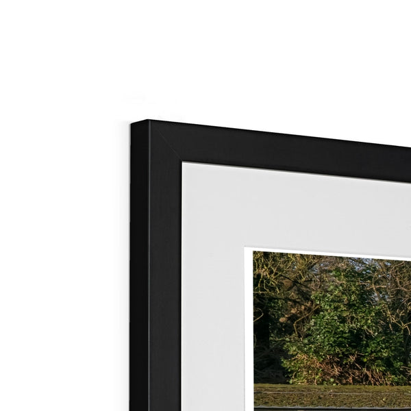 TOOTING BEC LIDO DOORS Framed & Mounted Print - Amy Adams Photography
