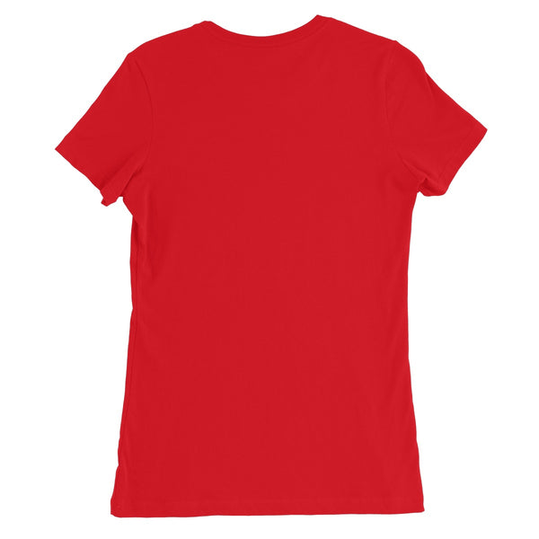 TOOTING BEC LIDO WITH TREES Women's Fitted T-Shirt - Amy Adams Photography