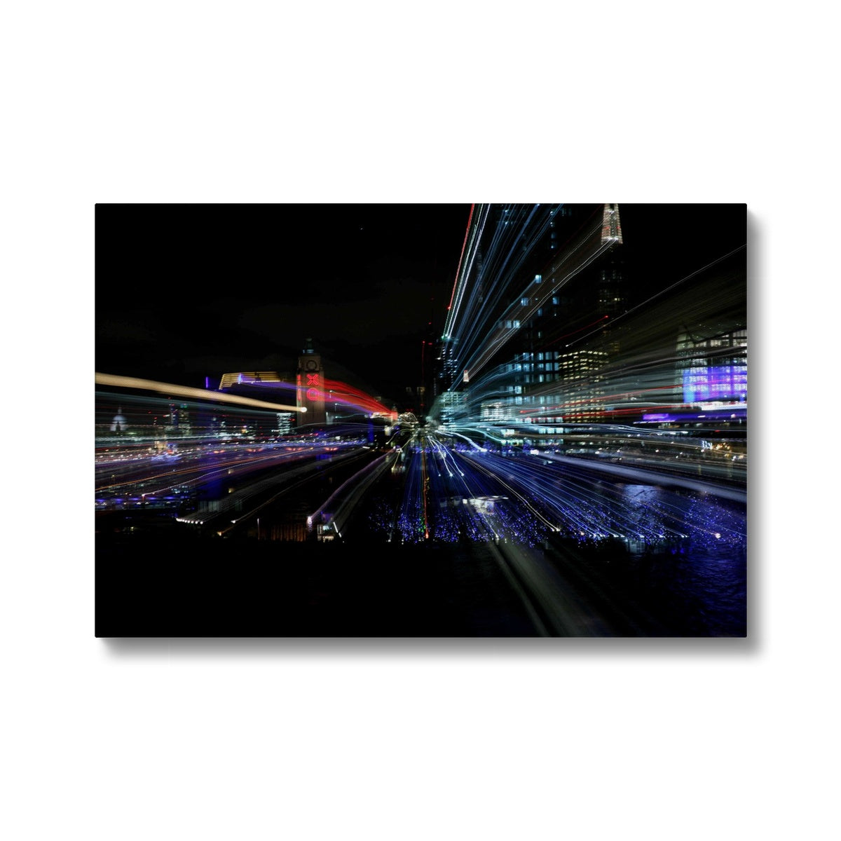 LONDON NIGHTS :OXO TOWER Canvas - Amy Adams Photography