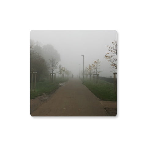 FOGGY PATH Coaster - Amy Adams Photography