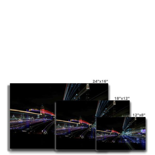 LONDON NIGHTS :OXO TOWER Canvas - Amy Adams Photography