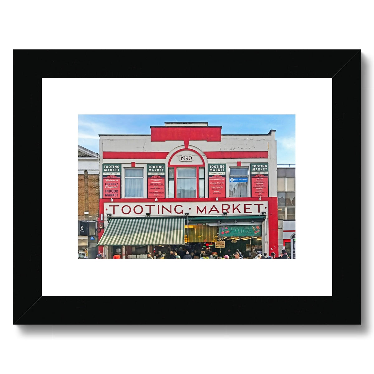 TOOTING MARKET Framed & Mounted Print - Amy Adams Photography