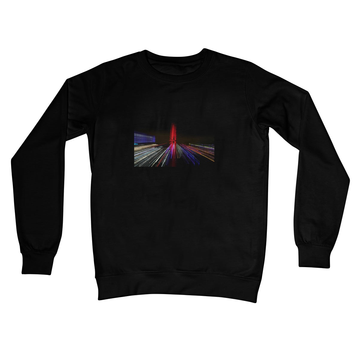 LONDON NIGHTS: THE LONDON EYE Crew Neck Sweatshirt - Amy Adams Photography