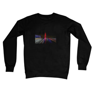 LONDON NIGHTS: THE LONDON EYE Crew Neck Sweatshirt - Amy Adams Photography