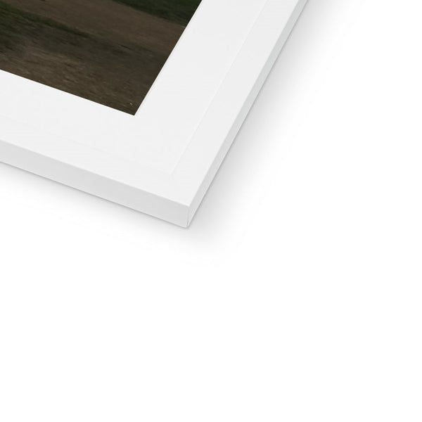 FOGGY PATH Framed & Mounted Print - Amy Adams Photography