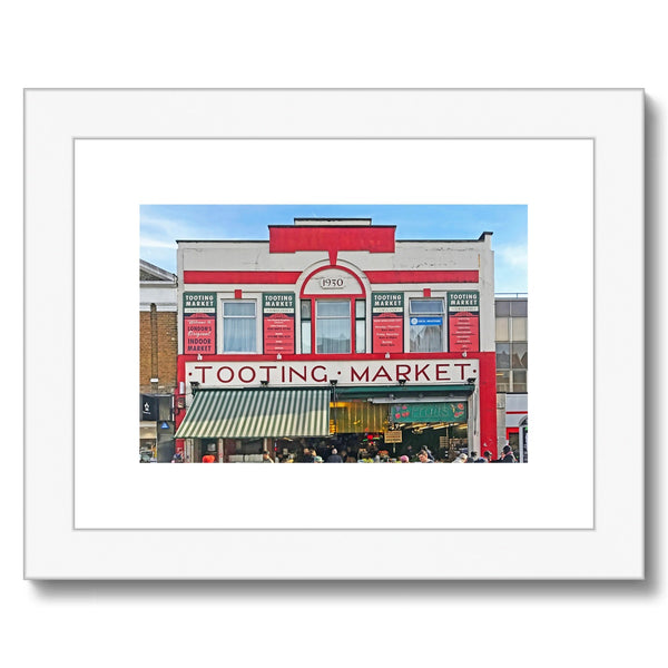 TOOTING MARKET Framed & Mounted Print - Amy Adams Photography