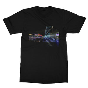 LONDON NIGHTS :OXO TOWER Softstyle T-Shirt - Amy Adams Photography