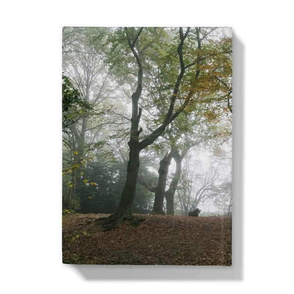 FOGGY GRAVENEY WOODS Hardback Journal - Amy Adams Photography