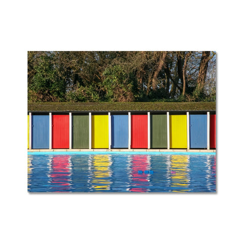 TOOTING BEC LIDO DOORS Hahnemühle Photo Rag Print - Amy Adams Photography