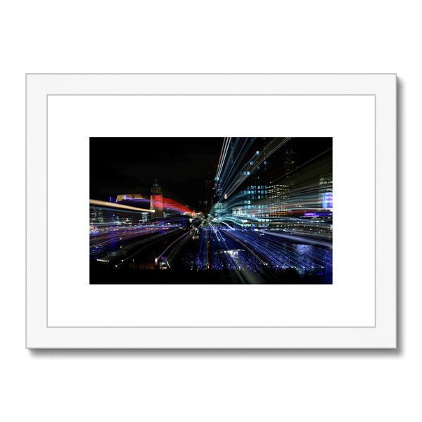 LONDON NIGHTS :OXO TOWER Framed & Mounted Print - Amy Adams Photography