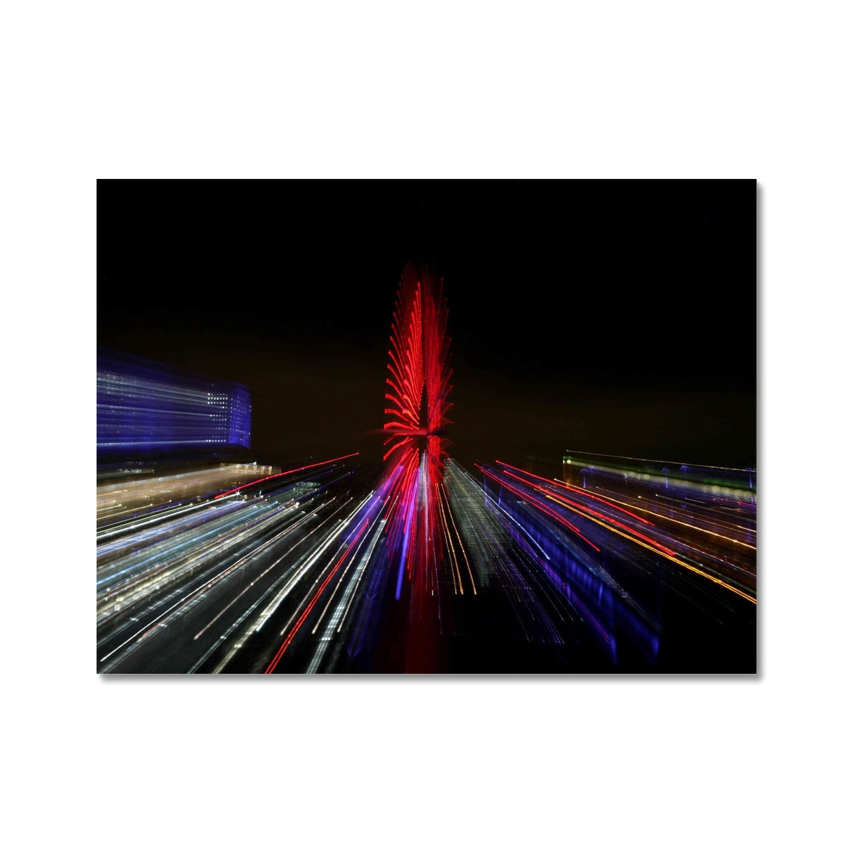 LONDON NIGHTS: THE LONDON EYE Hahnemühle Photo Rag Print - Amy Adams Photography