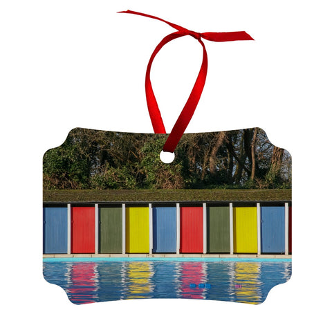 TOOTING BEC LIDO DOORS Christmas Decoration - Amy Adams Photography