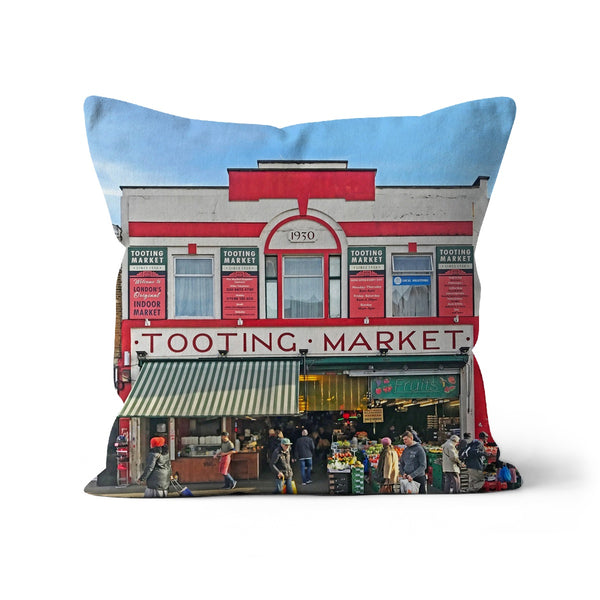 TOOTING MARKET Cushion - Amy Adams Photography
